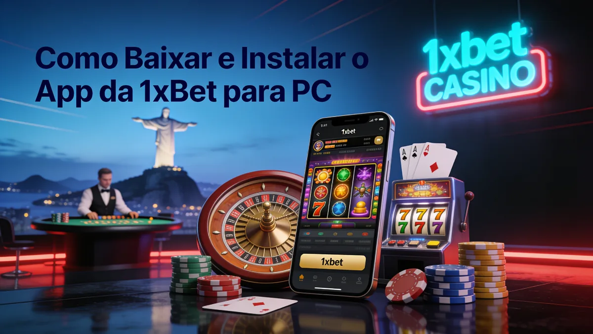 Como Baixar e Instalar o App da 1xBet para PC: guia de 1xbet para jogadores no Brasil